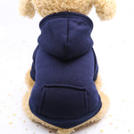 Fashion Winter Dog Coats Soft Cotton Fleece Wear Warm