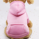 Fashion Winter Dog Coats Soft Cotton Fleece Wear Warm