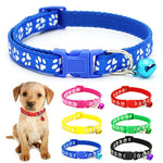 Nylon  with Bell Pet  Cute Fashion Paw  Dog Cat Puppy