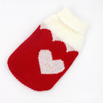 Winter Cartoon Dog Clothes Warm Christmas Sweater For Small Dogs