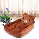 Cute Pet Dog Bed Mat Animal Cartoon Shaped
