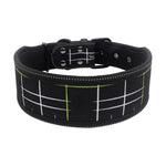 Reflective Nylon Dog Collar Fashion Printed Adjustable Pet