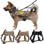 Military Tactical Dog Harness German Shepherd Pet Dog