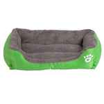 S-3XL 9 Colors Paw Pet Sofa Dog Beds Waterproof Bottom Soft