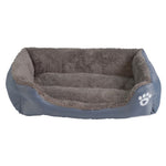 S-3XL 9 Colors Paw Pet Sofa Dog Beds Waterproof Bottom Soft
