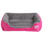 S-3XL 9 Colors Paw Pet Sofa Dog Beds Waterproof Bottom Soft