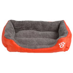 S-3XL 9 Colors Paw Pet Sofa Dog Beds Waterproof Bottom Soft