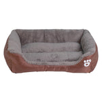 S-3XL 9 Colors Paw Pet Sofa Dog Beds Waterproof Bottom Soft