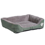 S-3XL 9 Colors Paw Pet Sofa Dog Beds Waterproof Bottom Soft