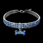 Dog Collar Crystal Puppy Chihuahua Pet Dog Collars Leash