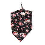 Dog Cotton Scarf Bib Flower Grooming Accessories