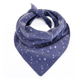 Dog Cotton Scarf Bib Flower Grooming Accessories