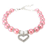 PET Fashion Pet Coller Puppy Dog Cat Pearl Necklace