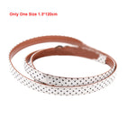 pawstrip 4 Colors Dot Small Dog Collar Bandana Soft Leather