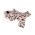 Fashion Soft Leopard print Pet Dog Clothes Coat Costume