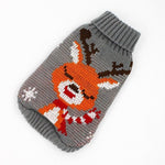 Winter Cartoon Dog Clothes Warm Christmas Sweater For Small Dogs