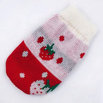 Winter Cartoon Dog Clothes Warm Christmas Sweater For Small Dogs