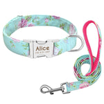Dog Collar Custom Nylon Puppy Cat Dog Tag Collar