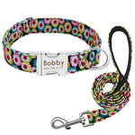 Dog Collar Custom Nylon Puppy Cat Dog Tag Collar
