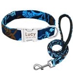 Dog Collar Custom Nylon Puppy Cat Dog Tag Collar
