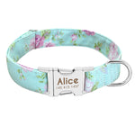 Dog Collar Custom Nylon Puppy Cat Dog Tag Collar